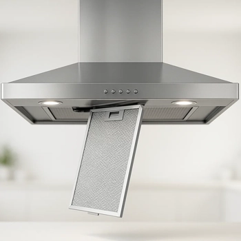 نحوه تعویض فیلتر هود آشپزخانه در منزل + آموزش ویدیویی