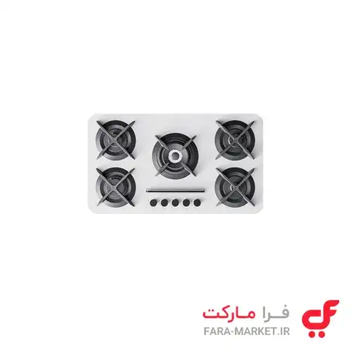 گاز صفحه ای کن اپل سفید