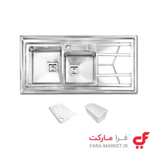 سینک ظرفشویی روکار اخوان 303S