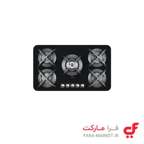 گاز صفحه ای کن اپل مشکی