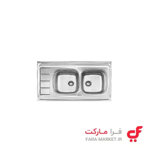 سینک ظرفشویی اخوان 163SP روکار