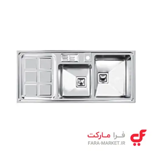 سینک ظرفشویی توکار اخوان 318S 