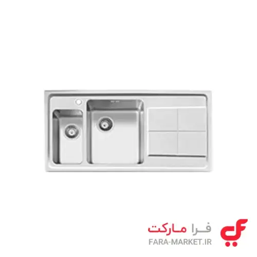 سینک ظرفشویی توکار اخوان 306