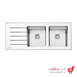 سینک پرنیان استیل PS 4106W