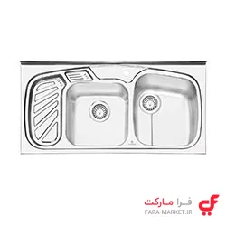 سینک پرنیان استیل PS 1105 روکار
