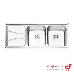 سینک پرنیان استیل Ps 1212 توکار