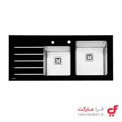 سینک ایلیا استیل 8031 توکار