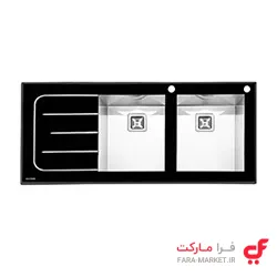 سینک ایلیا استیل 8022 توکار