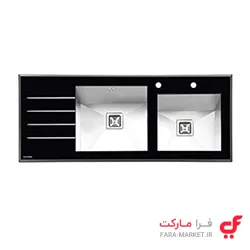 سینک ایلیا استیل 8021 توکار