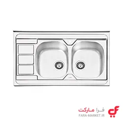 سینک ایلیا استیل 1051 روکار