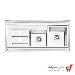 سینک پرنیان استیل PS 1113 روکار