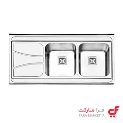 سینک پرنیان استیل Ps 1112 روکار
