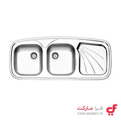 سینک استیل البرز 270 توکار