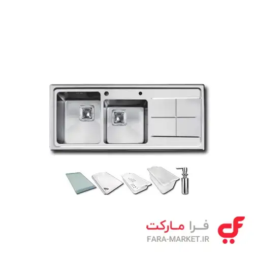 سینک ظرفشویی توکار اخوان 300