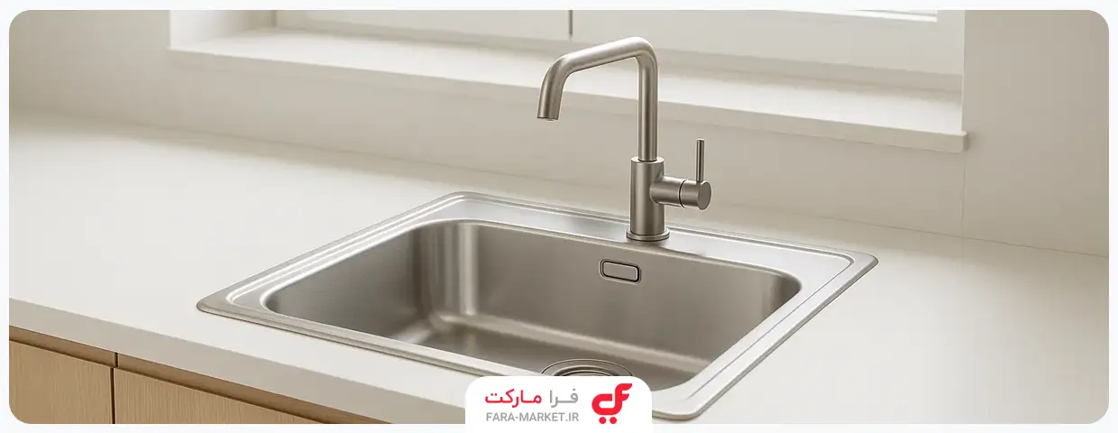 خرید سینک ظرفشویی روکار