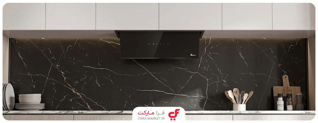هود مخفی بیمکث مدل 2068 مشکی و سفید