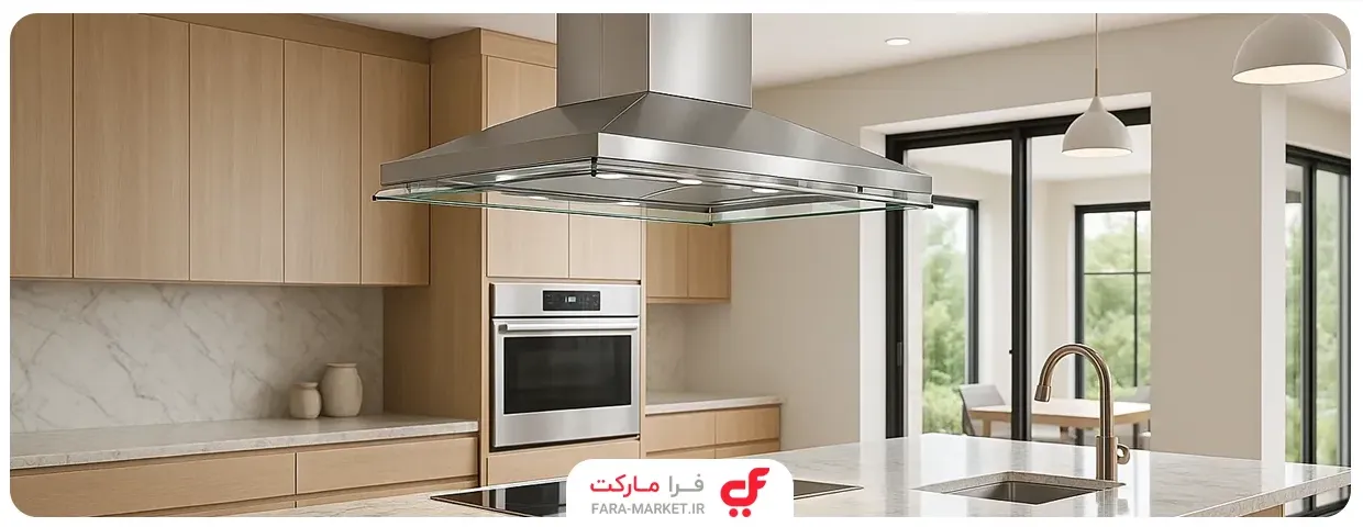 هود آشپزخانه توکار مخفی در کابینت