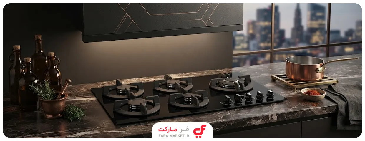قیمت گاز صفحه ای و گاز رومیزی